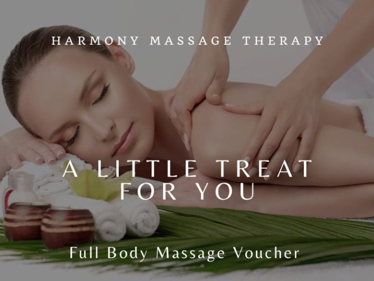 Harmony Massage Therapy Full Body Massage Voucher